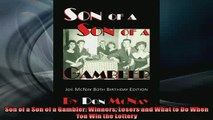 READ book  Son of a Son of a Gambler Winners Losers and What to Do When You Win the Lottery  FREE BOOOK ONLINE