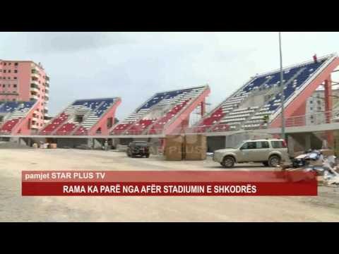 RAMA KA PARË NGA AFËR STADIUMIN E SHKODRËS