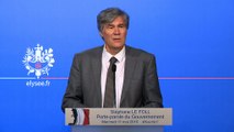 Point de presse de Stéphane Le Foll, le 11 mai 2016