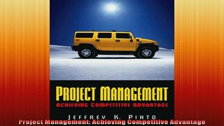 READ book  Project Management Achieving Competitive Advantage Full EBook