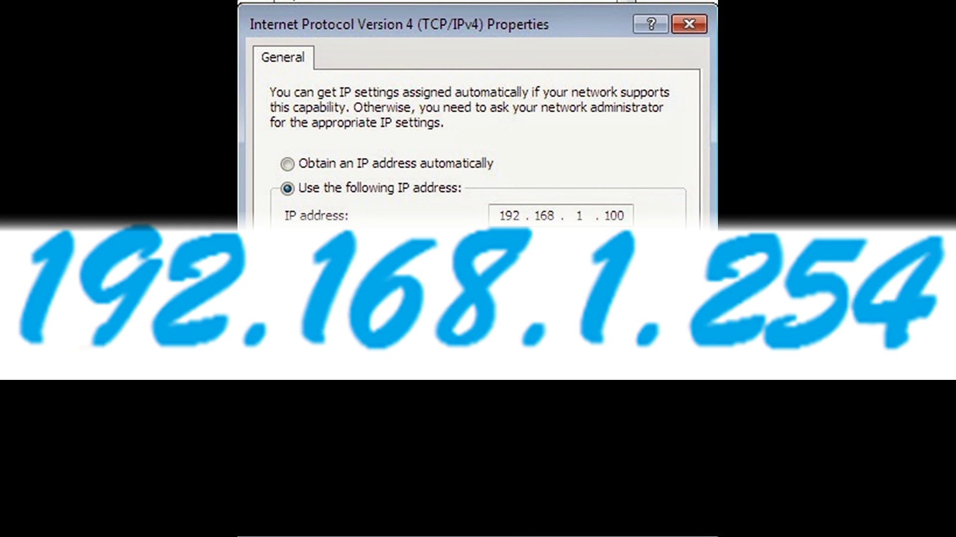 192.168.l.254 - 192.168.1.254 Default IP Address - video Dailymotion