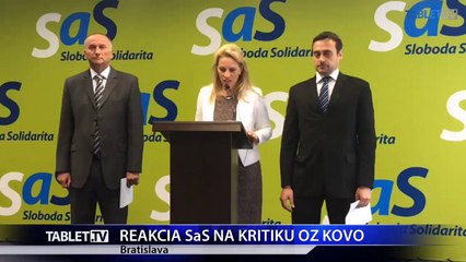 REAKCIA SaS NA OZ KOVO