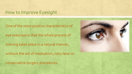SIMPLY IMPROVE YOUR EYESIGHT NATURALLY
