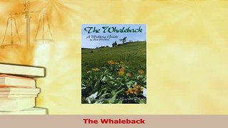 Read  The Whaleback Ebook Free