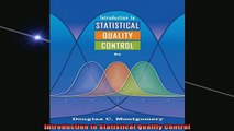 FREE EBOOK ONLINE  Introduction to Statistical Quality Control Full Free