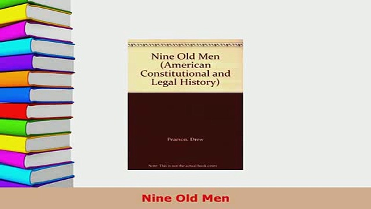 Download  Nine Old Men Free Books