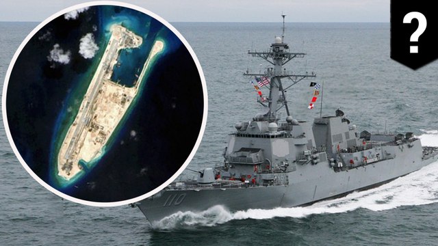 China sends warship, fighters as U.S. destroyer sails near Chinese-occupied island in South China Sea