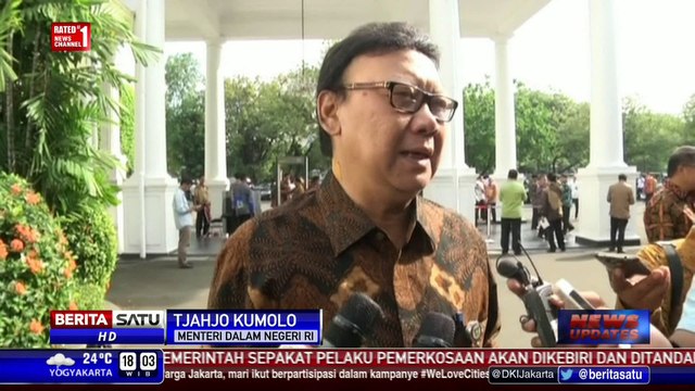 Tjahjo Gandeng BIN Tertibkan Ormas Anti-Pancasila