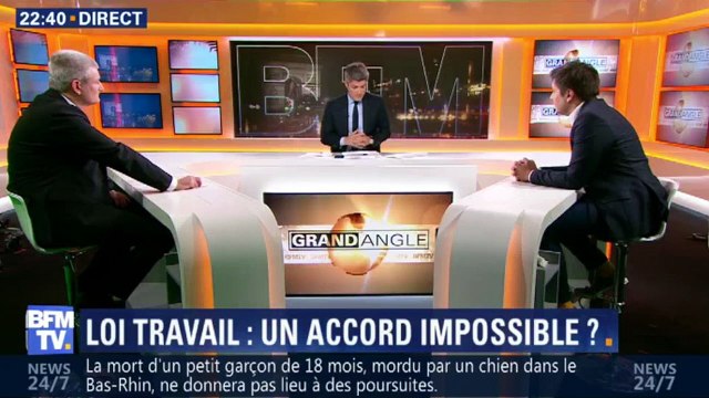Un présentateur de BFMTV reçoit un SMS du cabinet de Manuel Valls