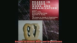 FREE DOWNLOAD  Reader in Gender Work and Organization  FREE BOOOK ONLINE