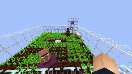 Minecraft Tutorial | How To Make a Villager Breeder (1.9)
