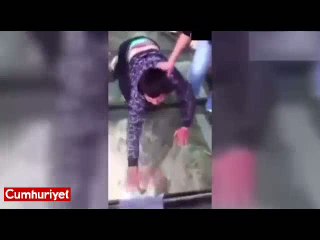 Yükseklik korkusu bakın neler yaptırdı