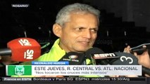 Reinaldo Rueda habló en la previa del juego entre Rosario Central y Nacional · Copa Libertadores 2016 (cuartos, ida)