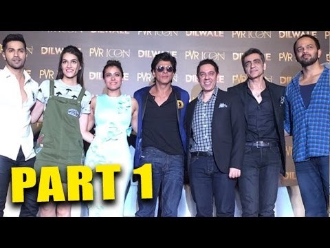 UNCUT: Manma Emotion Jaage Song Launch | Dilwale | Shahrukh Khan,Kajol,Varun Dhawan,Kriti Sanon