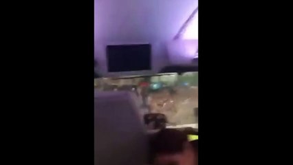 Les joueurs de Manchester United se filme pendant l'attaque de leur bus à West Ham !