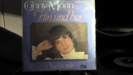 CONNY MORIN auf ARIOLA 101 189 - 100 mit dem Titel "HIN UND HER" Vö 1980