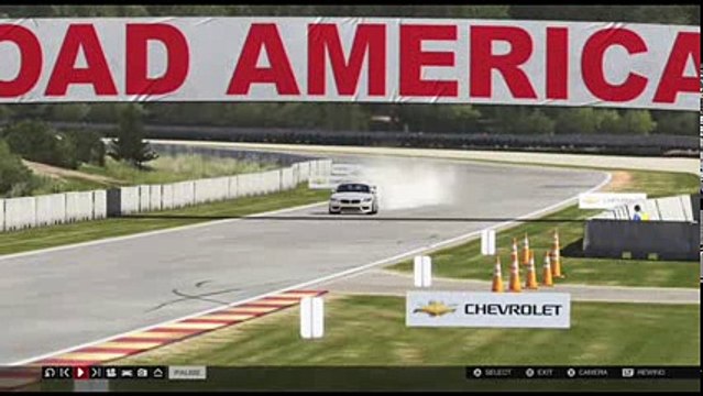 Forza 5 _ Road America DLC Track _ BMW Z4 Drifting