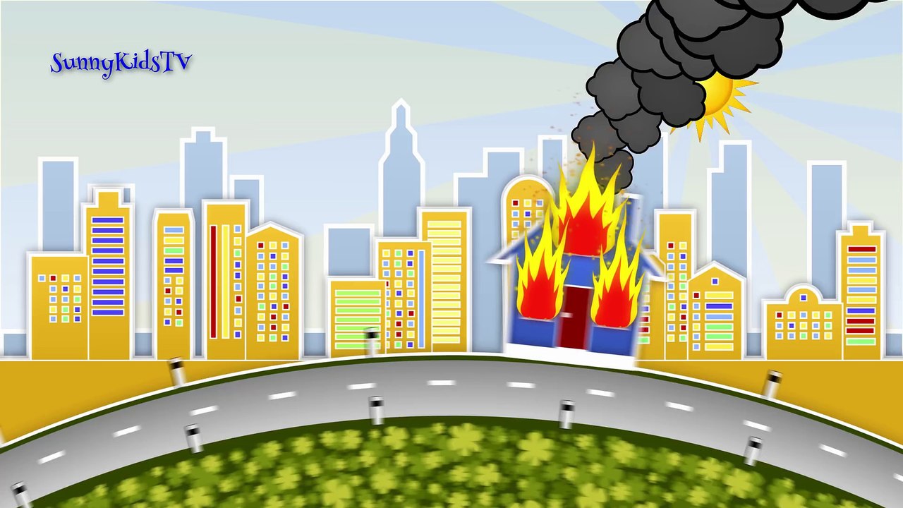 Cars. Ambulance. Fire Truck. Police Car. Cartoon for Children.