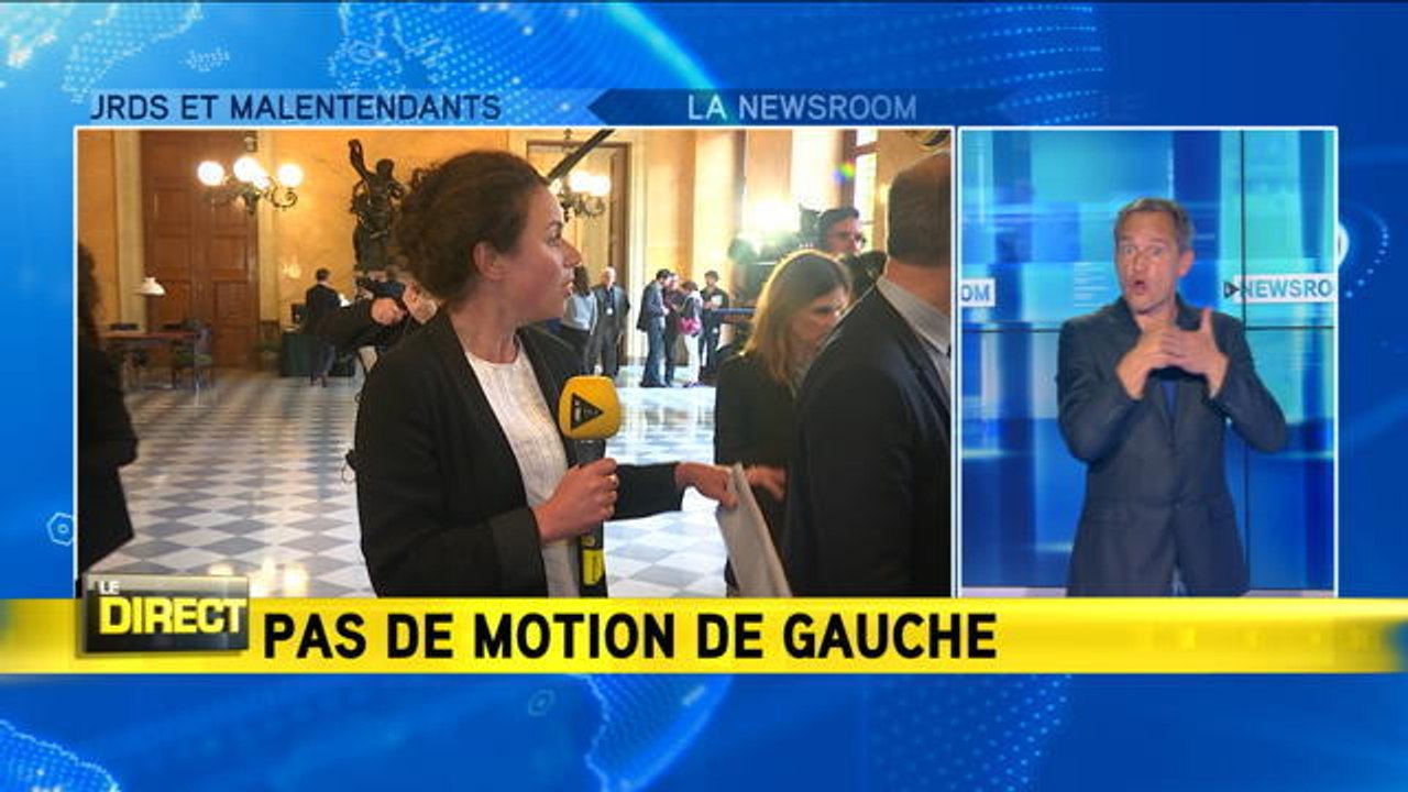 Les députés de gauche ont échoué à déposer une motion de censure contre le gouvernement, à deux signatures près - Le 11/05/2016 à 17h00