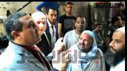 بدء أعمال رفع أنقاض حريق الغورية