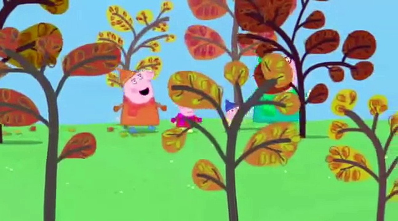 Peppa Pig Series 2 Episode 08 Windy Autumn Day