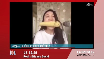 Une adolescente s'emmêle les cheveux dans une perceuse