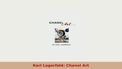 PDF  Karl Lagerfeld Chanel Art Ebook