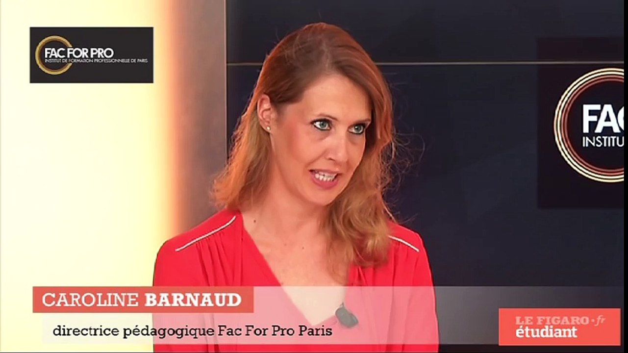 FAC FOR PRO Interview de Caroline Barnaud, directeur pédagogique par Le Figaro Etudiants