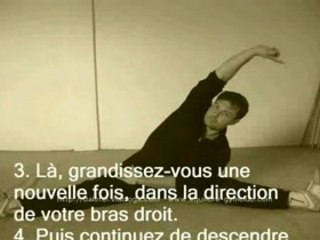 Exercice d'étirement : l'inclinaison latérale