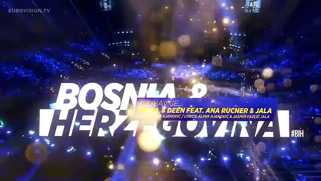 Dalal & Deen feat. Ana Rucner and Jala - Ljubav Je (Bosnia & Herzegovina) Live at SF1