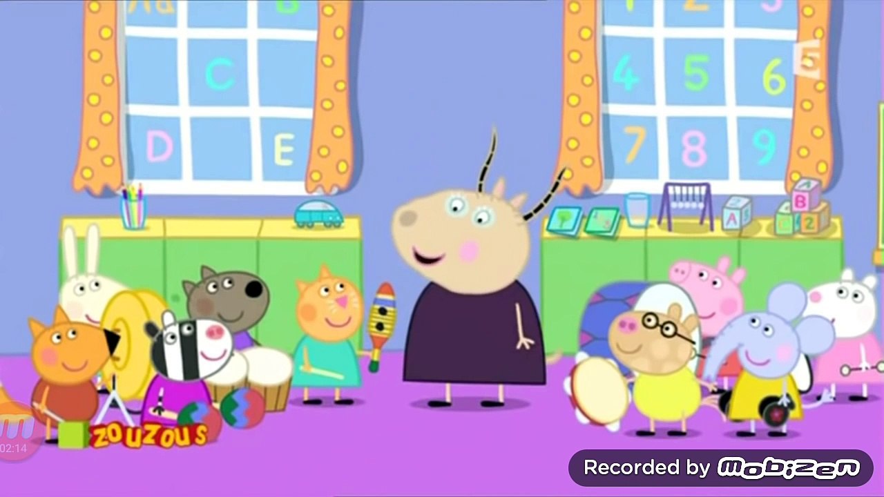 Peppa Pig Cochon Français - Secouer,Racler,Taper