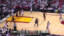 Dwyane Wade Hits 4 Threes I Heat vs Raptors Game 3 May 7, 2016