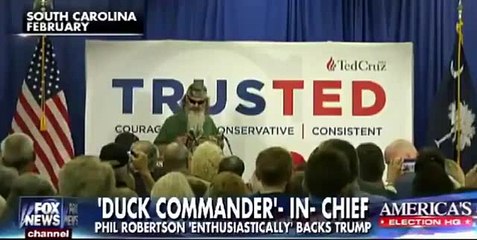 Phil Robertson says he'll back Donald Trump despite endorsing Ted Cruz
