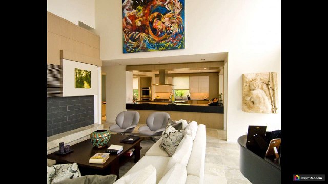 Дизайн кухни-столовой-гостиной