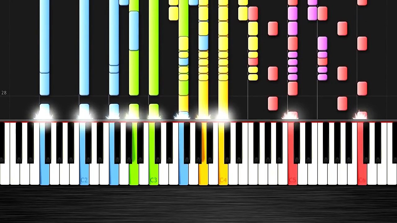 Taylor Swift - Blank Space - IMPOSSIBLE REMIX by PlutaX - Piano - Synthesia