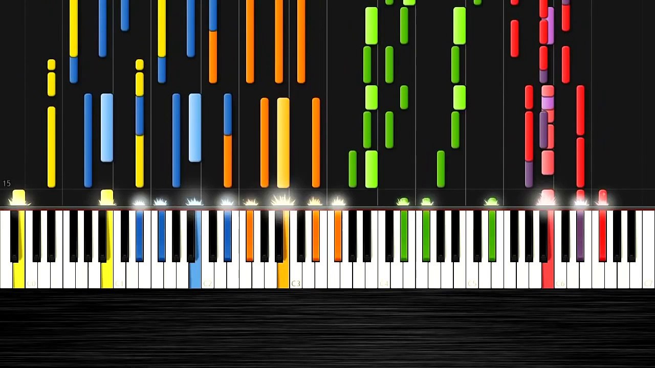Ariana Grande - Problem ft. Iggy Azalea - IMPOSSIBLE REMIX by PlutaX - Synthesia - Piano