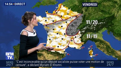 2016 05 11 FANNY AGOSTINI pour LA METEO de BFM TV