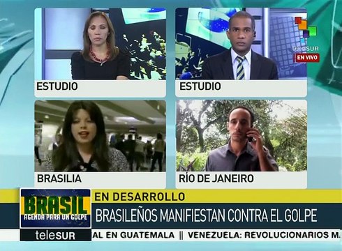 Brasileños advierten que seguirán movilizándose contra impeachment