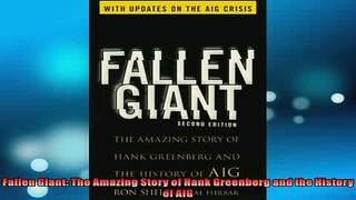 READ book  Fallen Giant The Amazing Story of Hank Greenberg and the History of AIG  FREE BOOOK ONLINE
