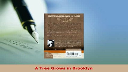 Download  A Tree Grows in Brooklyn  EBook