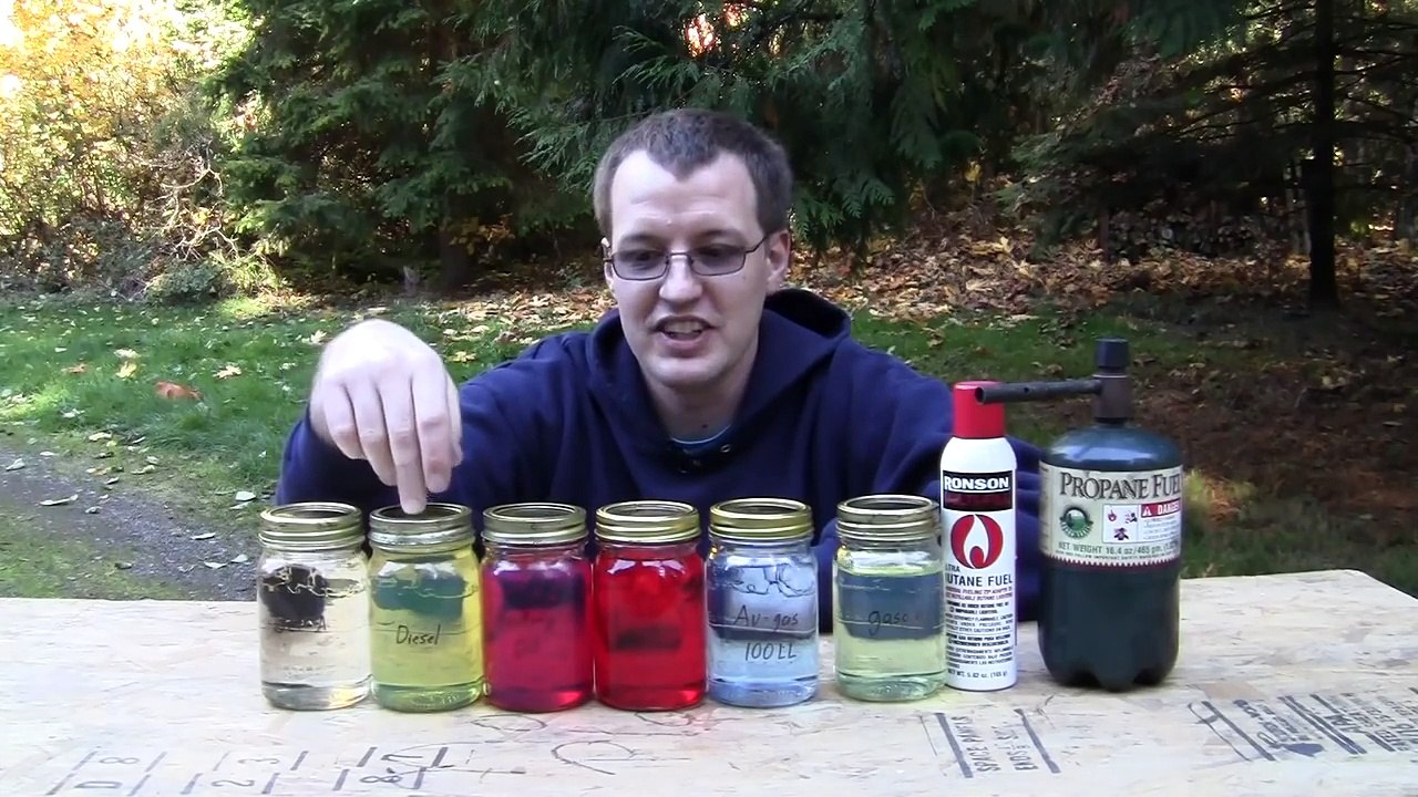 Jet Fuel VS Diesel VS Gasoline how they burn and what color are they