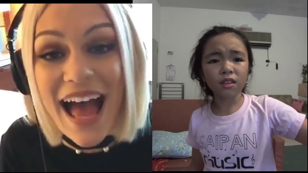 Flashlight - JessieJ and Bernice Shane 9 yo Smule Sing! Karaoke App