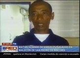 Matan hombre de varias puñaladas en San Pedro de Macorís