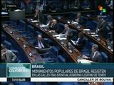 Solo con mayoría simple pasaría impeachment en el senado de Brasil