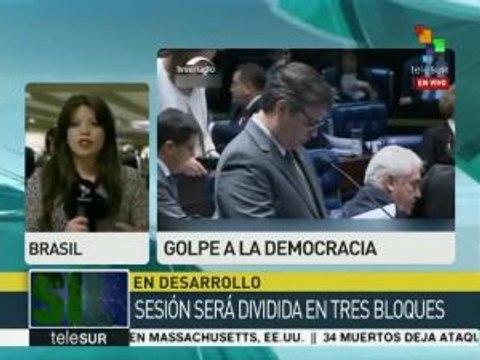 Definirán hoy senadores de Brasil solicitud de impeachment