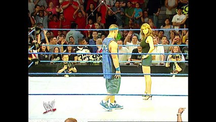 Stephanie McMahon, John Cena and Sable Segment