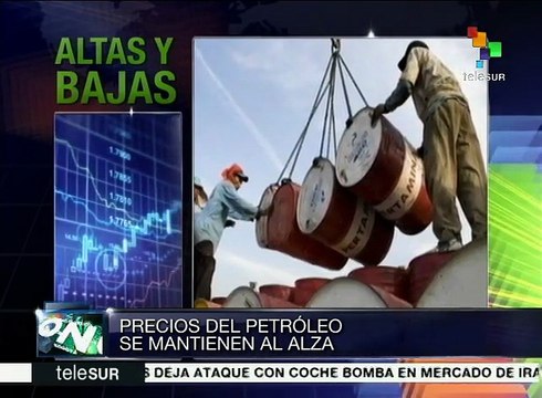 Precios internacionales del petróleo registran alza
