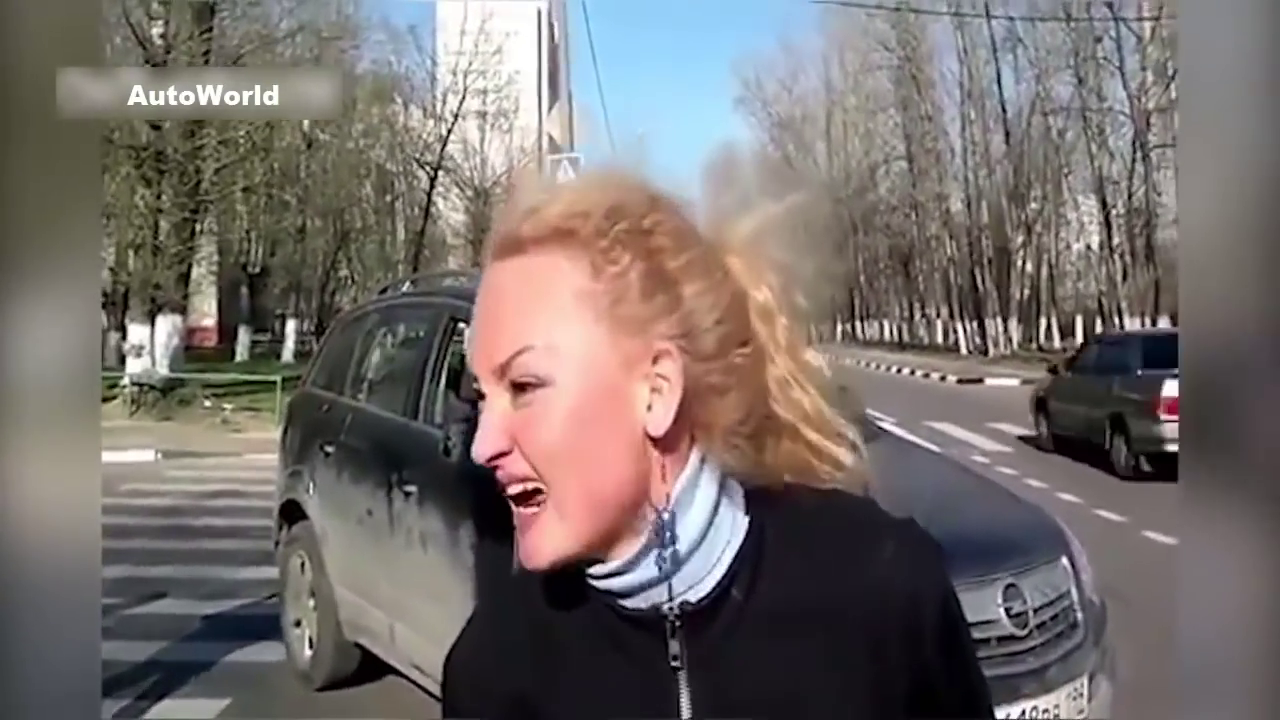Быдло за рулем получил