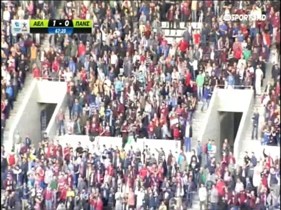 31η ΑΕΛ-Πανσερραϊκός 1-0 2015-16  Το γκολ (με περιγραφή)