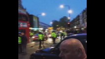 Riot Police Line London Streets After Man United Coach Attacked
